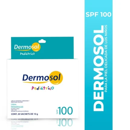 DERMOSOL PEDIATRICO SPF 100 SACHET X 20