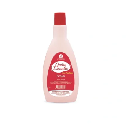 QUITA ESMALTE LA COOPER FRESA X 165 ML