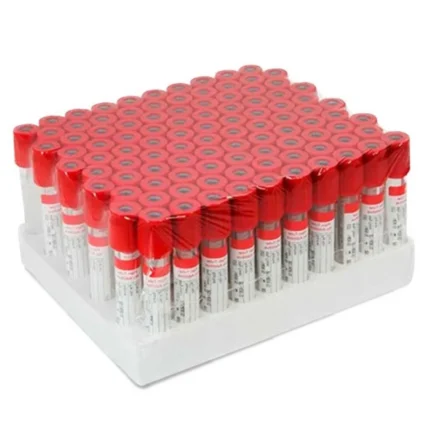 TUBO T/ROJA P/COAGULACION 6ML X100 UND