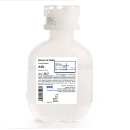CLORURO DE SODIO 0.9% 100ML POR -01