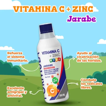 JARABE VITAMINA C + ZINC KIDS