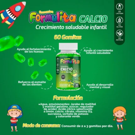 GOMITAS CALCIO X 60 UNIDAD