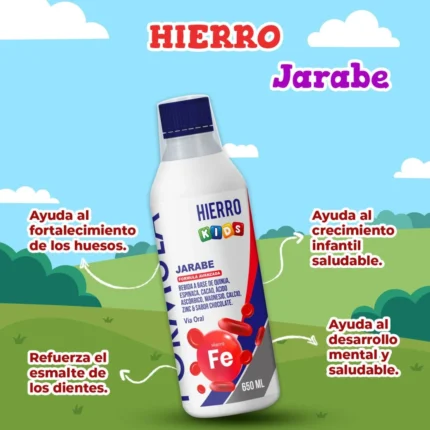 JARABE HIERRO KIDS X 650 ML
