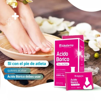 ACIDO BORICO X 50 SOBRES