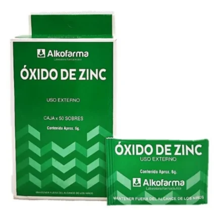 OXIDO DE ZINC X 50 SOBRES