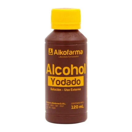 ALCOHOL YODADO X 120 ML X 12 UND