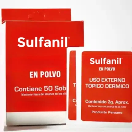 SULFANIL EN POLVO X 50 UNIDADES