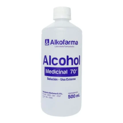 ALCOHOL MEDICINAL DE 70 X 500 ML