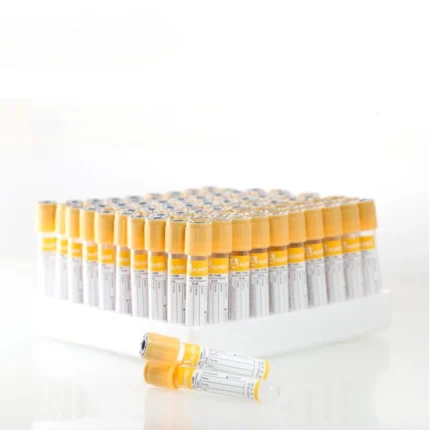 TUBO AL VACIO AMARILLO X 100 UND