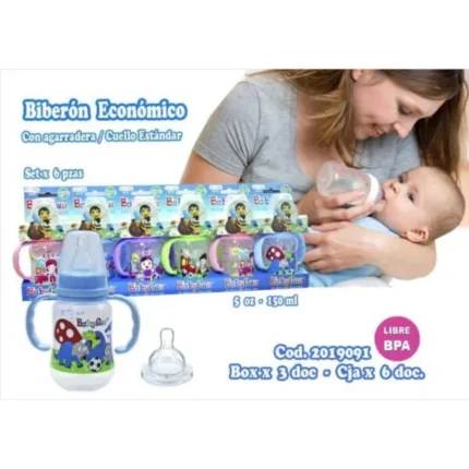 SET BIBERON 05onz x 6 piezas